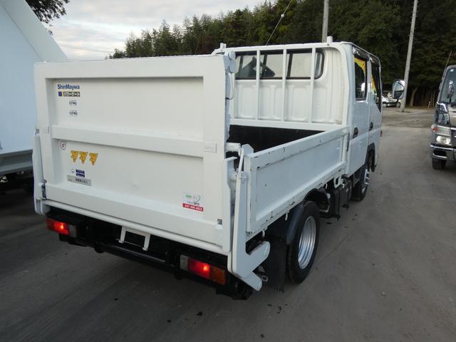 キャンター 1.25トン Wキャブ オートマ 三方開 6人乗り 4ドア パワステ パワーウインドウ 1250KG 251032(13枚目)