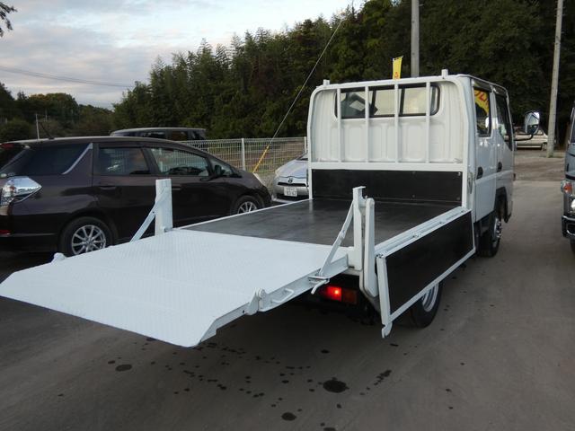 キャンター 1.25トン Wキャブ オートマ 三方開 6人乗り 4ドア パワステ パワーウインドウ 1250KG 251032(17枚目)