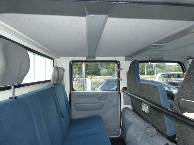 キャンター 1.25トン Wキャブ オートマ 三方開 6人乗り 4ドア パワステ パワーウインドウ 1250KG 251032(47枚目)