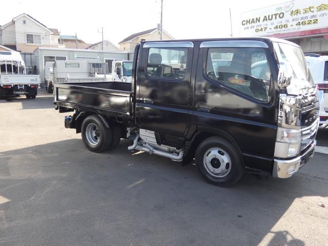 キャンター Ｗキャブ　１．４トン　　平ボディー　Ｗキャブ　４ＷＤ　メッキパーツ　　パワステ　パワーウィンドウ　　タ－ボ　ディーゼル　電動ミラー　２５１０２２（4枚目）