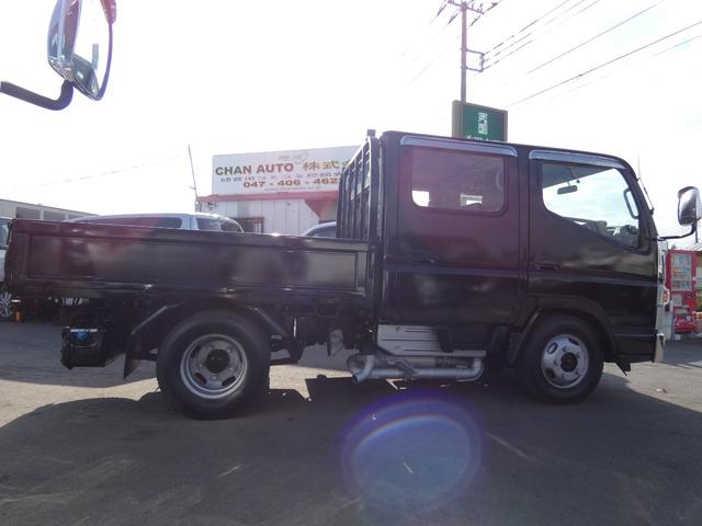 キャンター Ｗキャブ　１．４トン　　平ボディー　Ｗキャブ　４ＷＤ　メッキパーツ　　パワステ　パワーウィンドウ　　タ－ボ　ディーゼル　電動ミラー　２５１０２２（6枚目）