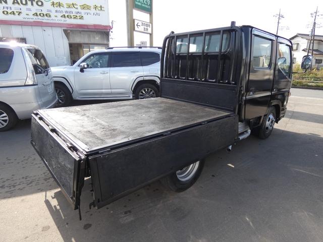 キャンター Ｗキャブ　１．４トン　　平ボディー　Ｗキャブ　４ＷＤ　メッキパーツ　　パワステ　パワーウィンドウ　　タ－ボ　ディーゼル　電動ミラー　２５１０２２（34枚目）