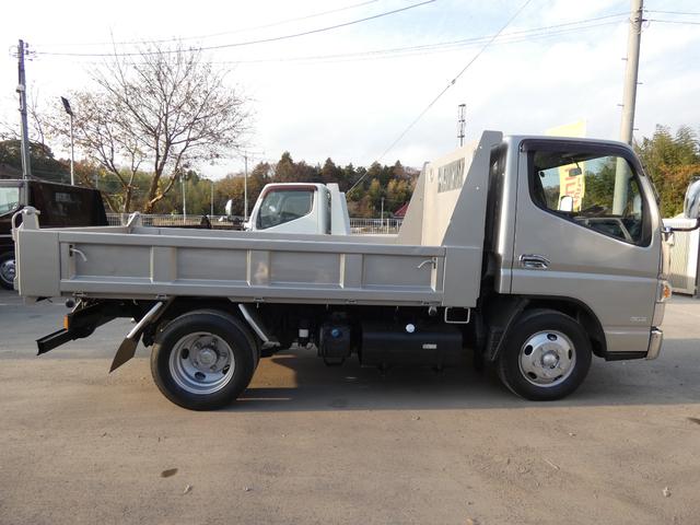 キャンター 3トン ダンプ マニュアル ETC メッキパーツ 電動ミラー 三方開 パワーウインドウ パワーステ ディーゼル ターボ 251135(4枚目)
