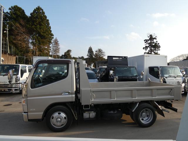 キャンター 3トン ダンプ マニュアル ETC メッキパーツ 電動ミラー 三方開 パワーウインドウ パワーステ ディーゼル ターボ 251135(6枚目)
