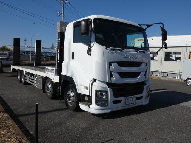 ギガ セルフローダー13500KG 車検付 ハイジャッキ ラジコン付 ETC 7速マニュアルスロープハンガー 251206(2枚目)