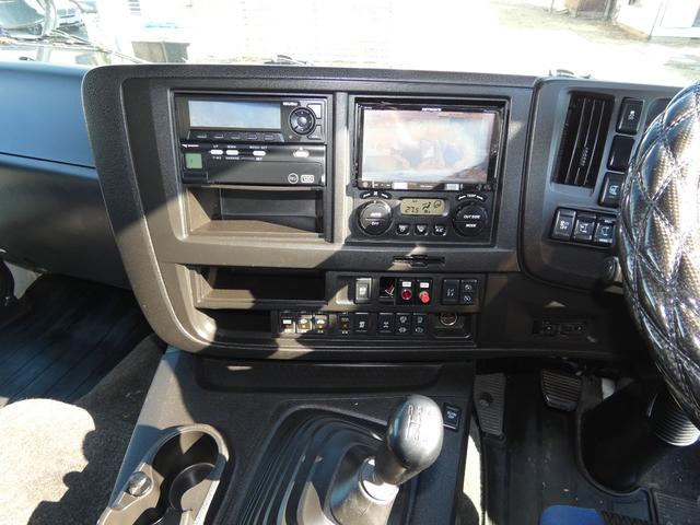 ギガ セルフローダー13500KG 車検付 ハイジャッキ ラジコン付 ETC 7速マニュアルスロープハンガー 251206(11枚目)