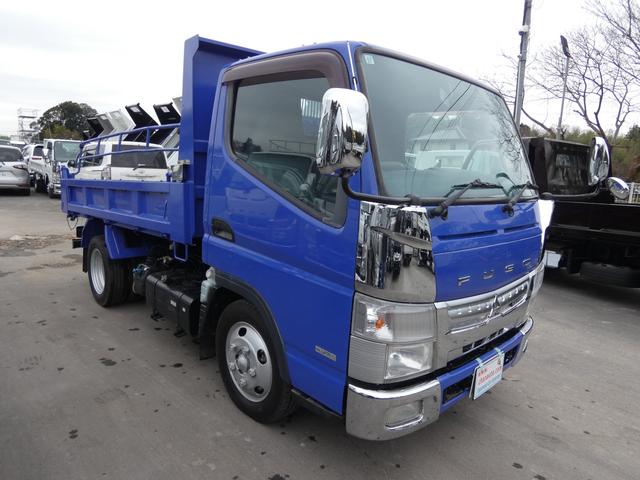 キャンター 　３トン　マニュアル　ダンプ　メッキパーツ　ディーゼル　タ－ボ　　　パワステ　パワーウインドウ電動　コボレーン　２５１２３２（3枚目）