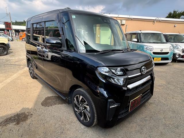 タント カスタムＸ　衝突軽減ブレーキ　両側パワースライドドア　純正ナビ　パノラマモニター　Ｂｌｕｅｔｏｏｔｈ　フルセグ　コーナーセンサー　ＬＥＤヘッドライト　ハーフレザー　アイドリングストップ　スマートキー（21枚目）