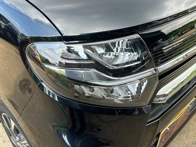 タント カスタムＸ　衝突軽減ブレーキ　両側パワースライドドア　純正ナビ　パノラマモニター　Ｂｌｕｅｔｏｏｔｈ　フルセグ　コーナーセンサー　ＬＥＤヘッドライト　ハーフレザー　アイドリングストップ　スマートキー（24枚目）