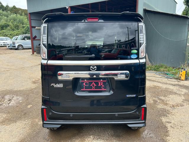フレアワゴンカスタムスタイル ハイブリッドＸＴ　ターボ　衝突軽減ブレーキ　両側パワースライドドア　社外ナビ　シートヒーター　Ｂｌｕｅｔｏｏｔｈ　ＬＥＤヘッドライト　クルーズコントロール　コーナーセンサー　レーンアシスト　オートライト（20枚目）