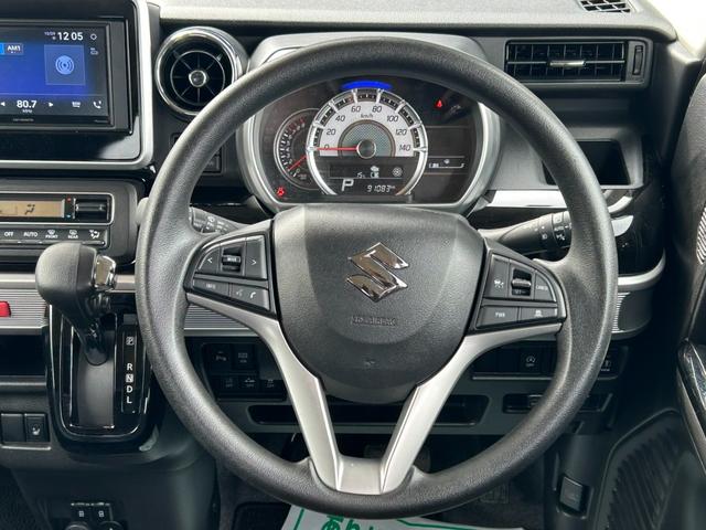 スペーシアカスタム ハイブリッドＧＳ　衝突軽減ブレーキ　アラウンドビューモニター　Ｂｌｕｅｔｏｏｔｈ　アダプティブクルーズコントロール　シートヒーター　ＬＥＤヘッドライト　コーナーセンサー　レーンアシスト　オートライト　社外オーディオ（5枚目）