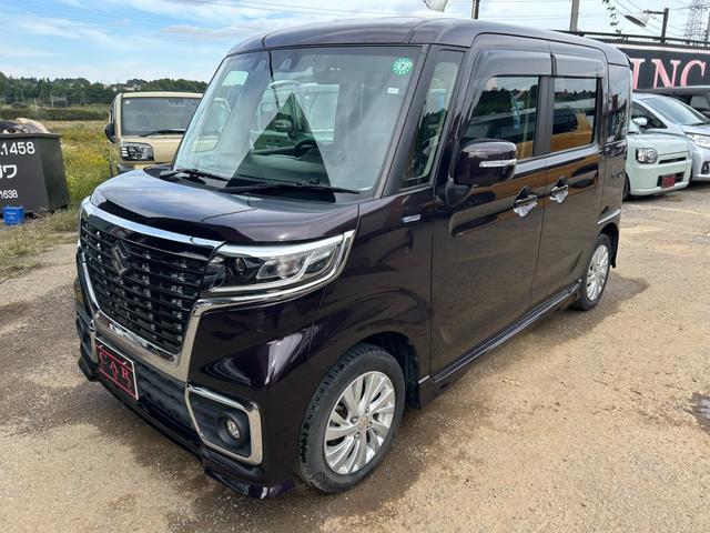 スペーシアカスタム ハイブリッドＧＳ　衝突軽減ブレーキ　アラウンドビューモニター　Ｂｌｕｅｔｏｏｔｈ　アダプティブクルーズコントロール　シートヒーター　ＬＥＤヘッドライト　コーナーセンサー　レーンアシスト　オートライト　社外オーディオ（18枚目）