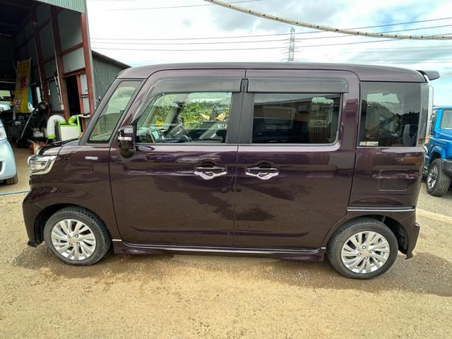 スペーシアカスタム ハイブリッドＧＳ　衝突軽減ブレーキ　アラウンドビューモニター　Ｂｌｕｅｔｏｏｔｈ　アダプティブクルーズコントロール　シートヒーター　ＬＥＤヘッドライト　コーナーセンサー　レーンアシスト　オートライト　社外オーディオ（19枚目）