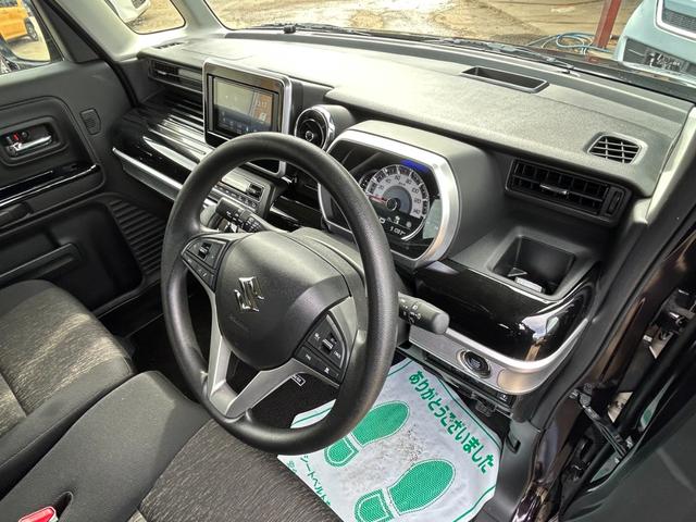 スペーシアカスタム ハイブリッドＧＳ　衝突軽減ブレーキ　アラウンドビューモニター　Ｂｌｕｅｔｏｏｔｈ　アダプティブクルーズコントロール　シートヒーター　ＬＥＤヘッドライト　コーナーセンサー　レーンアシスト　オートライト　社外オーディオ（35枚目）