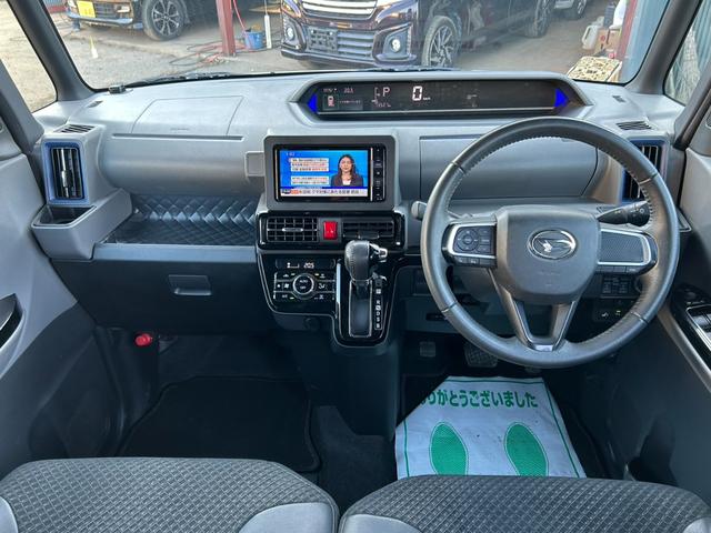 タント カスタムRS ターボ 衝突軽減ブレーキ 両側パワースライドドア 社外ナビ バックカメラ Bluetooth LEDヘッドライト コーナーセンサー ETC アイドリングストップ オートライト プッシュスタート(4枚目)