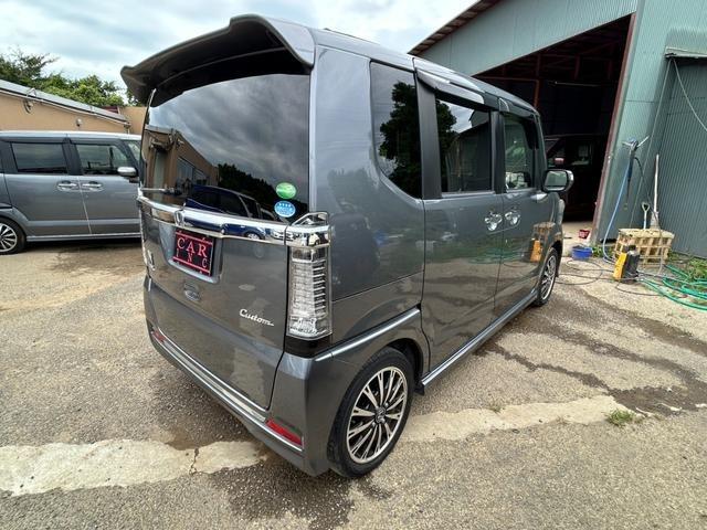 N-BOXカスタム G ターボSSパッケージ 衝突軽減ブレーキ 両側パワースライドドア 純正ナビ シートヒーター Bluetooth バックカメラ ETC クルーズコントロール ステアリングリモコン パドルシフト HIDヘッドライト オートライト(24枚目)