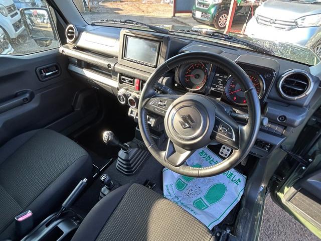ジムニー XC 4WD ターボ 衝突軽減ブレーキ 社外ナビ シートヒーター Bluetooth クルーズコントロール レーンアシスト LEDヘッドライト ダウンヒルアシストコントロール ETC 地デジ オートライト(34枚目)