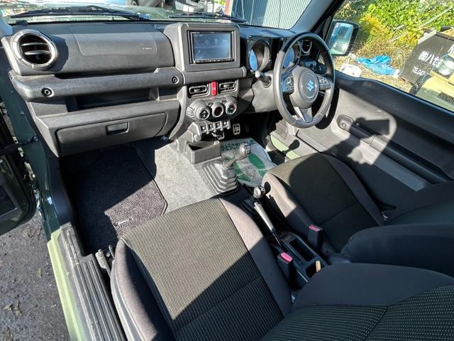 ジムニー XC 4WD ターボ 衝突軽減ブレーキ 社外ナビ シートヒーター Bluetooth クルーズコントロール レーンアシスト LEDヘッドライト ダウンヒルアシストコントロール ETC 地デジ オートライト(46枚目)
