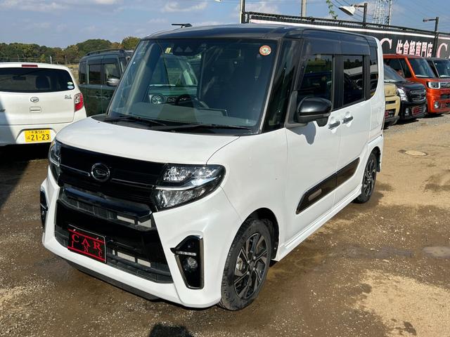 タント カスタムXセレクション 衝突軽減ブレーキ 両側パワースライドドア 純正ナビ フリップダウンモニター パノラマビューモニター シートヒーター Bluetooth フルセグ コーナーセンサー ETC LEDヘッドライト(18枚目)