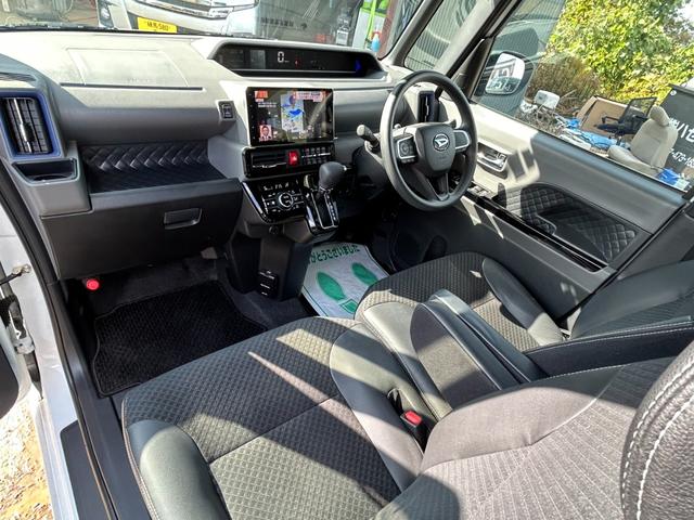 タント カスタムXセレクション 衝突軽減ブレーキ 両側パワースライドドア 純正ナビ フリップダウンモニター パノラマビューモニター シートヒーター Bluetooth フルセグ コーナーセンサー ETC LEDヘッドライト(48枚目)