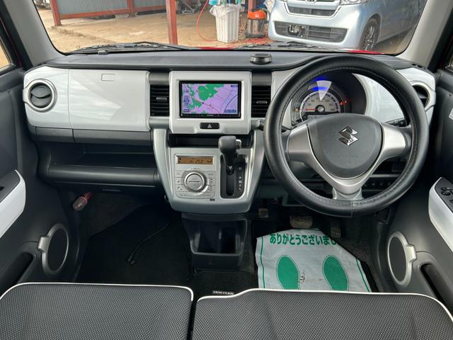 ハスラー Xターボ 衝突軽減ブレーキ 社外ナビ シートヒーター HIDヘッドライト ETC 地デジ アイドリングストップ オートライト スマートキー プッシュスタート(4枚目)