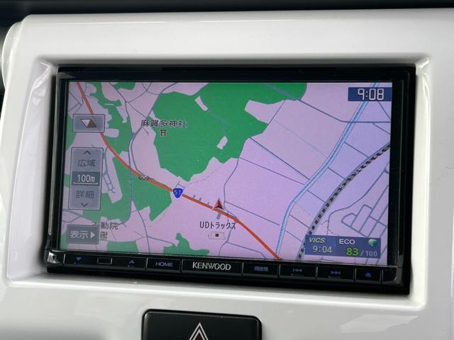 ハスラー Xターボ 衝突軽減ブレーキ 社外ナビ シートヒーター HIDヘッドライト ETC 地デジ アイドリングストップ オートライト スマートキー プッシュスタート(6枚目)