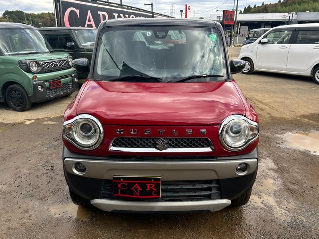 ハスラー Xターボ 衝突軽減ブレーキ 社外ナビ シートヒーター HIDヘッドライト ETC 地デジ アイドリングストップ オートライト スマートキー プッシュスタート(13枚目)