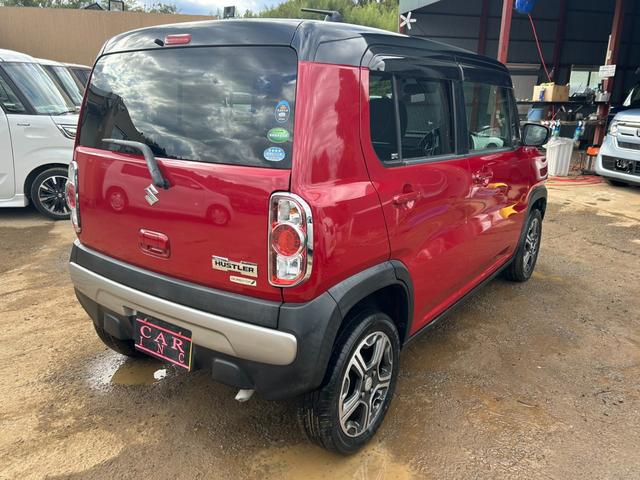 ハスラー Xターボ 衝突軽減ブレーキ 社外ナビ シートヒーター HIDヘッドライト ETC 地デジ アイドリングストップ オートライト スマートキー プッシュスタート(18枚目)