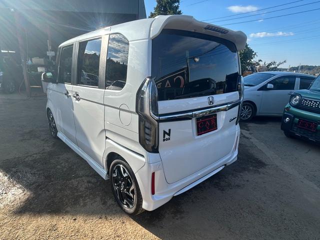 Ｎ－ＢＯＸカスタム Ｇ・Ｌターボホンダセンシング　４ＷＤ　衝突軽減ブレーキ　両側パワースライドドア　９インチ社外ナビ　シートヒーター　アダプティブクルーズコントロール　Ｂｌｕｅｔｏｏｔｈ　フルセグ　レーンアシスト　パドルシフト　ステアリングリモコン（21枚目）