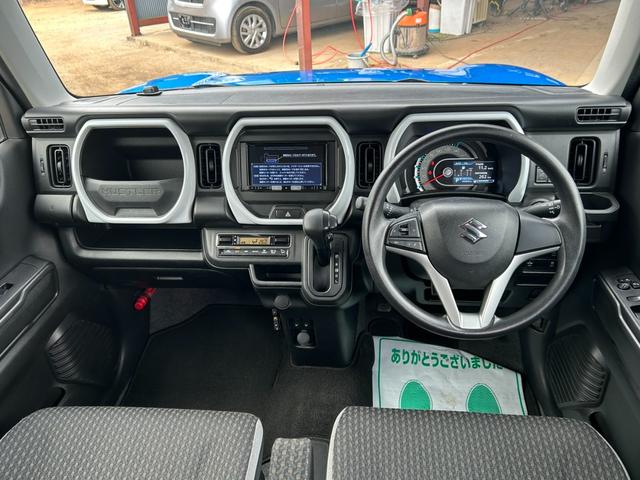 ハスラー ハイブリッドＧ　デュアルカメラブレーキサポート　社外ナビ　バックカメラ　シートヒーター　Ｂｌｕｅｔｏｏｔｈ　コーナーセンサー　レーンアシスト　アイドリングストップ　オートライト　ＥＴＣ　スマートキー　プッシュスタート（4枚目）