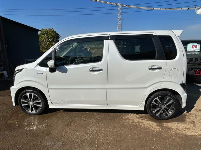 ワゴンＲスティングレー ハイブリッドＸ　デュアルセンサーブレーキサポート　社外ナビ　Ｂｌｕｅｔｏｏｔｈ　シートヒーター　フルセグ　レーンアシスト　ＬＥＤヘッドライト　オートライト　ヘッドアップディスプレイ　ステアリングリモコン（17枚目）