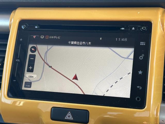 ハスラー X デュアルカメラブレーキサポート 純正ナビ アラウンドビューモニター シートヒーター Bluetooth レーンアシスト フルセグ HIDヘッドライト ステアリングリモコン アイドリングストップ(6枚目)