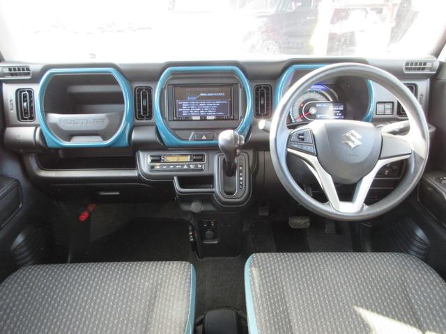 ハスラー ハイブリッドＧ　衝突被害軽減ブレーキ　バックカメラ　コーナーセンサー　レーンキープアシスト　アイドリングストップ　プッシュスタート　ＥＴＣ　オートライト　ハロゲンライト　社外ナビ　ＣＤ　ＤＶＤ　Ｂｌｕｅｔｏｏｔｈ（4枚目）