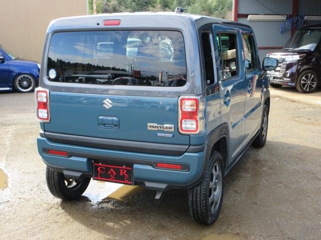 ハスラー ハイブリッドＧ　衝突被害軽減ブレーキ　バックカメラ　コーナーセンサー　レーンキープアシスト　アイドリングストップ　プッシュスタート　ＥＴＣ　オートライト　ハロゲンライト　社外ナビ　ＣＤ　ＤＶＤ　Ｂｌｕｅｔｏｏｔｈ（21枚目）