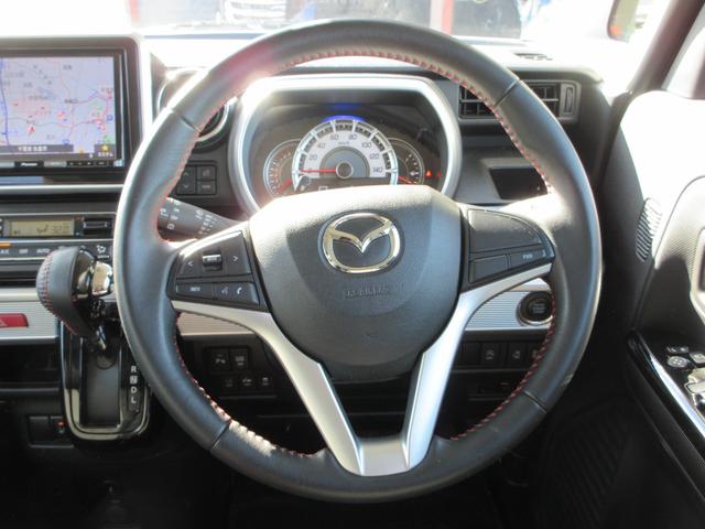 フレアワゴンカスタムスタイル ハイブリッドXS 衝突軽減ブレーキ 両側パワースライドドア 純正ナビ アラウンドビューモニター Bluetooth レーンアシスト コーナーセンサー シートヒーター LEDヘッドライト ステアリングリモコン ETC(5枚目)