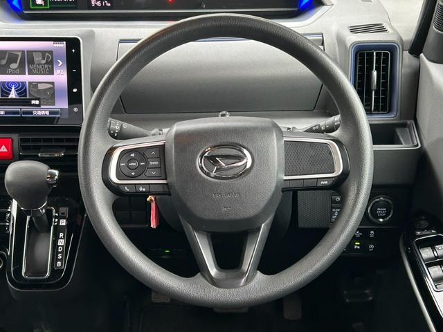 タント カスタムＸ　衝突被害軽減ブレーキ　ワンオーナー　両側パワースライドドア　ハーフレザーシート　レーンキープアシスト　コーナーセンサー　アイドリングストップ　プッシュスタート　ＬＥＤオートライト　純正ＳＤナビ　ＢＴ（5枚目）