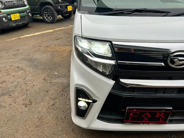 タント カスタムＸ　衝突被害軽減ブレーキ　ワンオーナー　両側パワースライドドア　ハーフレザーシート　レーンキープアシスト　コーナーセンサー　アイドリングストップ　プッシュスタート　ＬＥＤオートライト　純正ＳＤナビ　ＢＴ（23枚目）