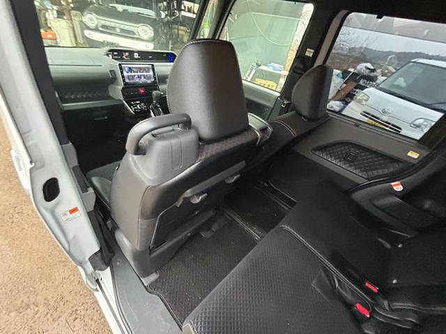 タント カスタムＸ　衝突被害軽減ブレーキ　ワンオーナー　両側パワースライドドア　ハーフレザーシート　レーンキープアシスト　コーナーセンサー　アイドリングストップ　プッシュスタート　ＬＥＤオートライト　純正ＳＤナビ　ＢＴ（43枚目）