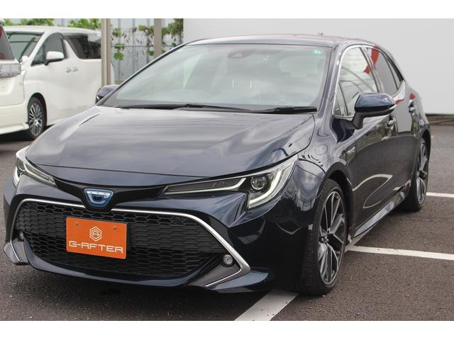 カローラスポーツ ハイブリッドＧ　Ｚ　純正ディスプレイオーディオ　禁煙車　オプティトロンメーター　レッドステッチ入りブラックファブリックシート　クルーズコントロール　純正１８インチダークグレーメタリック塗装切削光輝アルミホイール（7枚目）