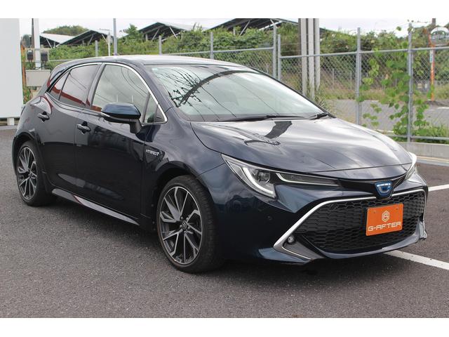 カローラスポーツ ハイブリッドＧ　Ｚ　純正ディスプレイオーディオ　禁煙車　オプティトロンメーター　レッドステッチ入りブラックファブリックシート　クルーズコントロール　純正１８インチダークグレーメタリック塗装切削光輝アルミホイール（13枚目）