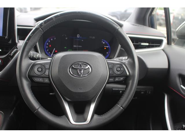 カローラスポーツ ハイブリッドＧ　Ｚ　純正ディスプレイオーディオ　禁煙車　オプティトロンメーター　レッドステッチ入りブラックファブリックシート　クルーズコントロール　純正１８インチダークグレーメタリック塗装切削光輝アルミホイール（49枚目）