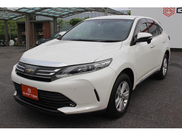 ハリアー エレガンス　後期型／ＡＬＰＩＮＥ１０型ナビ／バックカメラ／地上デジタル放送／ＥＴＣ／レーダークルーズコントロール／ハーフレザーシート／プッシュスタート／電動格納ミラー／衝突軽減ブレーキ／（10枚目）