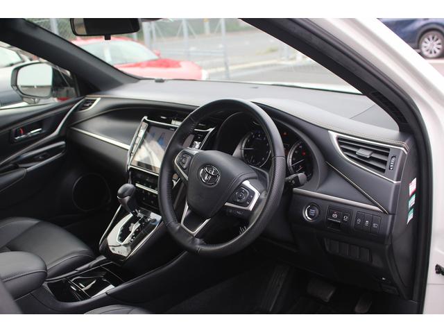ハリアー エレガンス　後期型／ＡＬＰＩＮＥ１０型ナビ／バックカメラ／地上デジタル放送／ＥＴＣ／レーダークルーズコントロール／ハーフレザーシート／プッシュスタート／電動格納ミラー／衝突軽減ブレーキ／（33枚目）