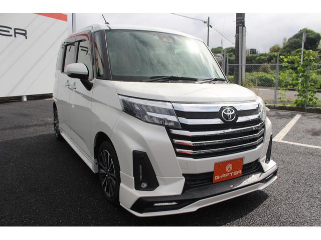 ルーミー カスタムG-T 純正ナビ 禁煙車 フルセグTV スマートキー プッシュスタート LEDヘッドライト LEDフォグランプ ETC2.0 衝突軽減ブレーキ レーダークルーズコントロール 電動格納ミラー(9枚目)