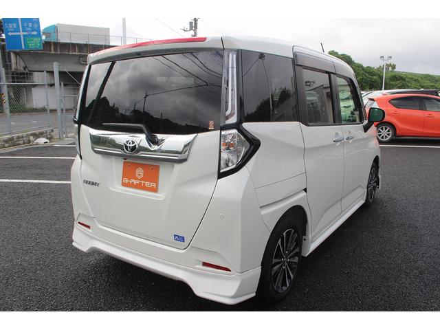 ルーミー カスタムG-T 純正ナビ 禁煙車 フルセグTV スマートキー プッシュスタート LEDヘッドライト LEDフォグランプ ETC2.0 衝突軽減ブレーキ レーダークルーズコントロール 電動格納ミラー(18枚目)