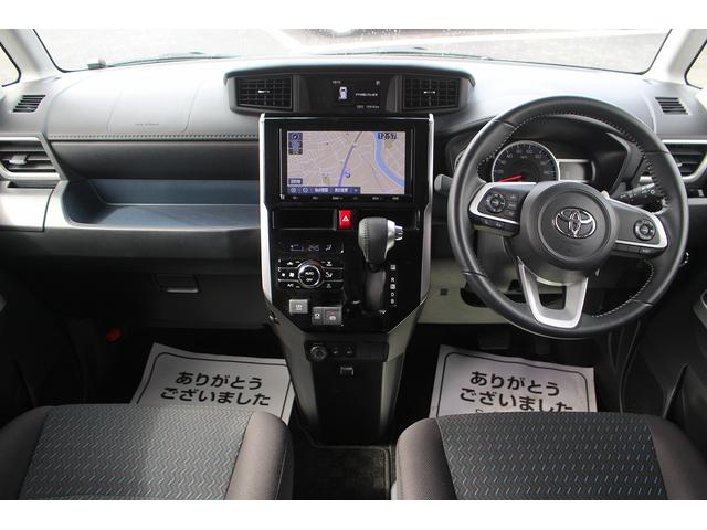 ルーミー カスタムG-T 純正ナビ 禁煙車 フルセグTV スマートキー プッシュスタート LEDヘッドライト LEDフォグランプ ETC2.0 衝突軽減ブレーキ レーダークルーズコントロール 電動格納ミラー(45枚目)