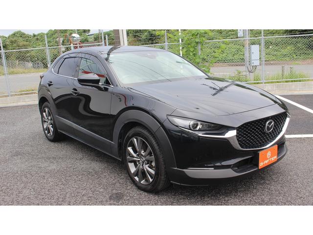 CX-30 X Lパッケージ 純正ナビ 地上デジタル放送 BOSEサウンド ETC シートヒーター 黒革シート パワーバックドア 360度ビューモニター レーダークルーズコントロール LEDヘッドライト レーンキープアシスト(4枚目)