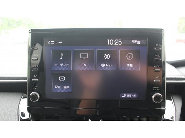 カローラツーリング ハイブリッド ダブルバイビー 純正ディスプレイオーディオ 禁煙車 地上デジタル放送 バックカメラ ハーフレザーシート LEDヘッドライト ETC レーダークルーズコントロール プッシュスタート 純正アルミホイール(3枚目)