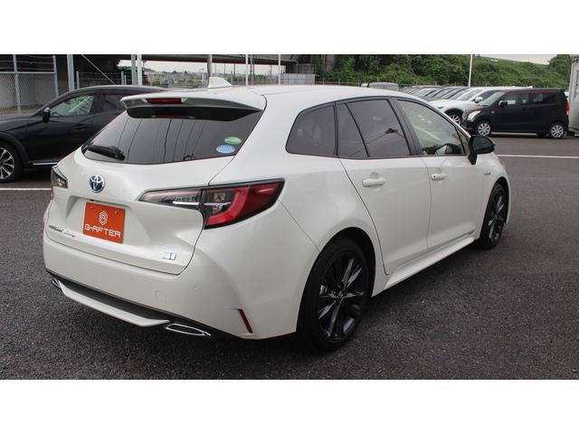 カローラツーリング ハイブリッド ダブルバイビー 純正ディスプレイオーディオ 禁煙車 地上デジタル放送 バックカメラ ハーフレザーシート LEDヘッドライト ETC レーダークルーズコントロール プッシュスタート 純正アルミホイール(11枚目)