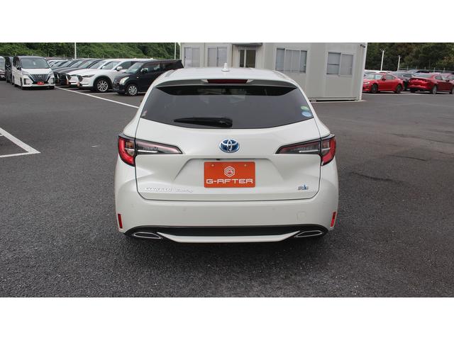 カローラツーリング ハイブリッド ダブルバイビー 純正ディスプレイオーディオ 禁煙車 地上デジタル放送 バックカメラ ハーフレザーシート LEDヘッドライト ETC レーダークルーズコントロール プッシュスタート 純正アルミホイール(12枚目)